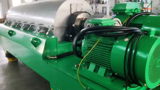 Automatic Continuous Solid Liquid Separation Horizontal Decanter Centrifuge Machine Industrial Wastewater Treatment Separation Equipment Sludge Dewatering